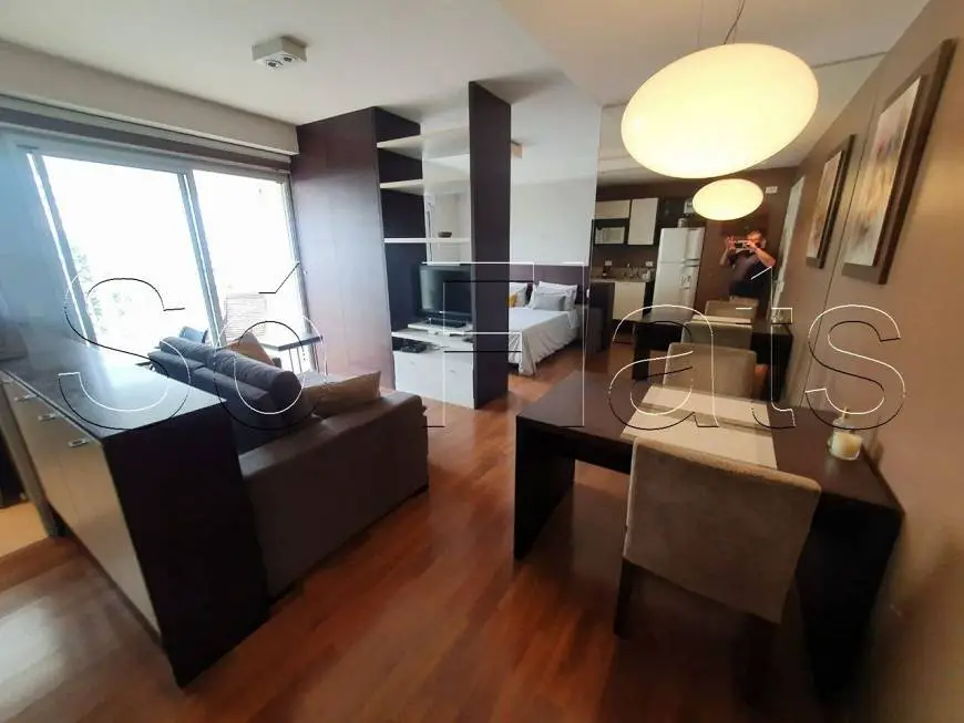 Foto 3 de Apartamento com 1 Quarto para alugar, 46m² em Brooklin, São Paulo