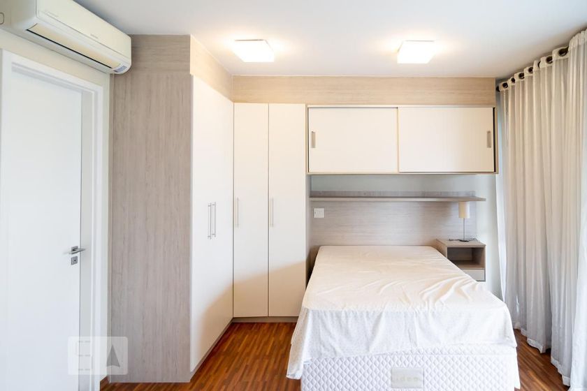 Foto 5 de Apartamento com 1 Quarto para alugar, 49m² em Brooklin, São Paulo