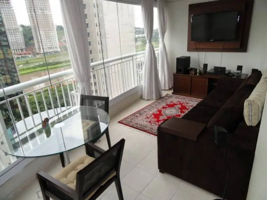 Foto 2 de Apartamento com 1 Quarto para alugar, 54m² em Brooklin, São Paulo