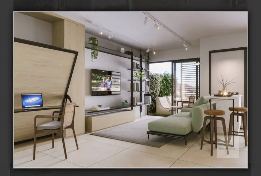 Foto 2 de Apartamento com 1 Quarto à venda, 64m² em Campeche, Florianópolis