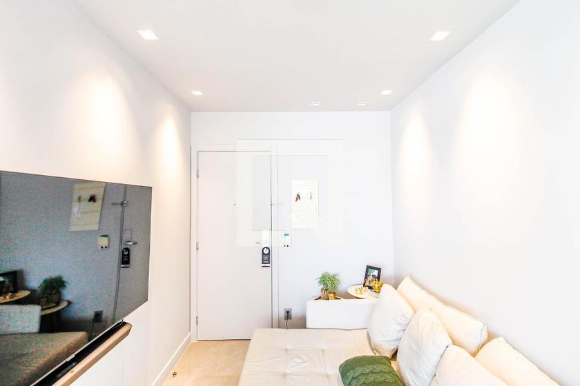 Foto 4 de Apartamento com 1 Quarto para alugar, 47m² em Campo Belo, São Paulo