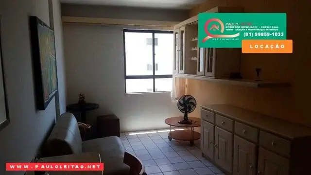 Foto 3 de Apartamento com 1 Quarto para venda ou aluguel, 50m² em Candeias, Jaboatão dos Guararapes