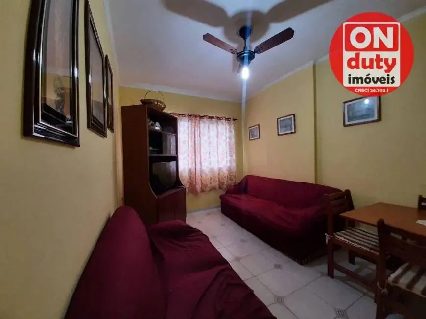 Foto 1 de Apartamento com 1 Quarto para alugar, 55m² em Centro, São Vicente