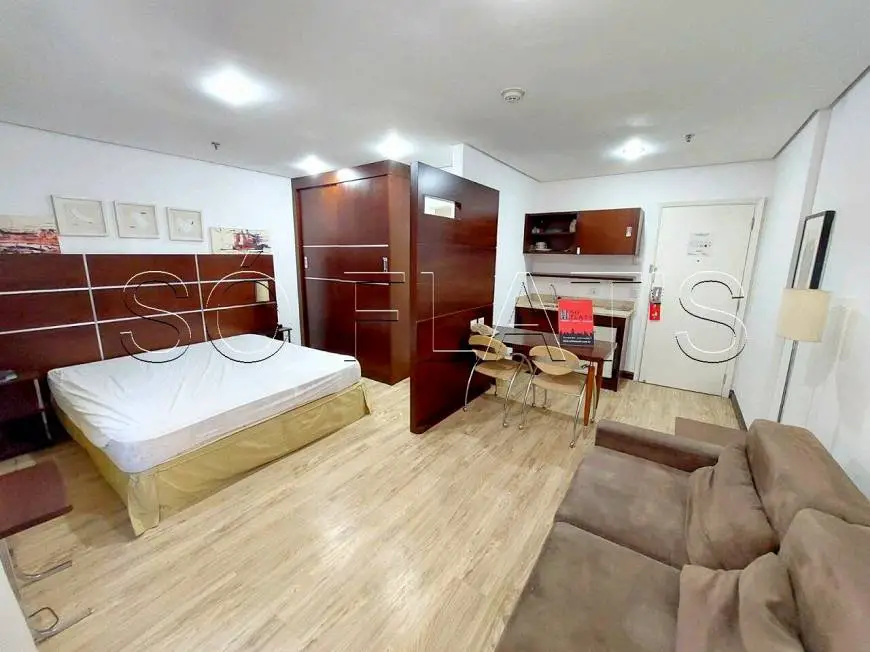 Foto 5 de Apartamento com 1 Quarto para alugar, 28m² em Chácara Santo Antônio, São Paulo