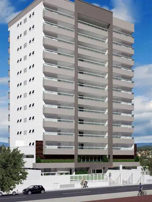 Foto 1 de Apartamento com 1 Quarto à venda, 49m² em Cidade Ocian, Praia Grande