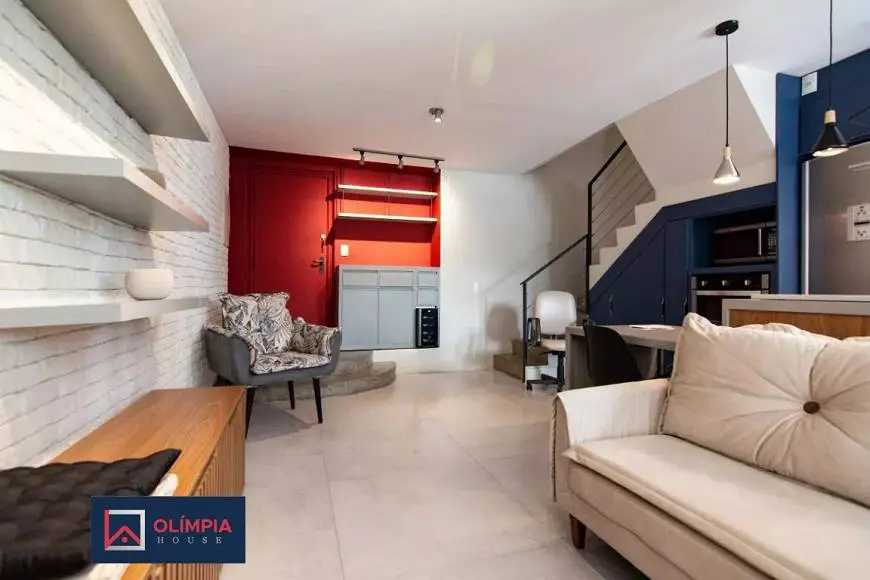 Foto 4 de Apartamento com 1 Quarto para alugar, 70m² em Consolação, São Paulo