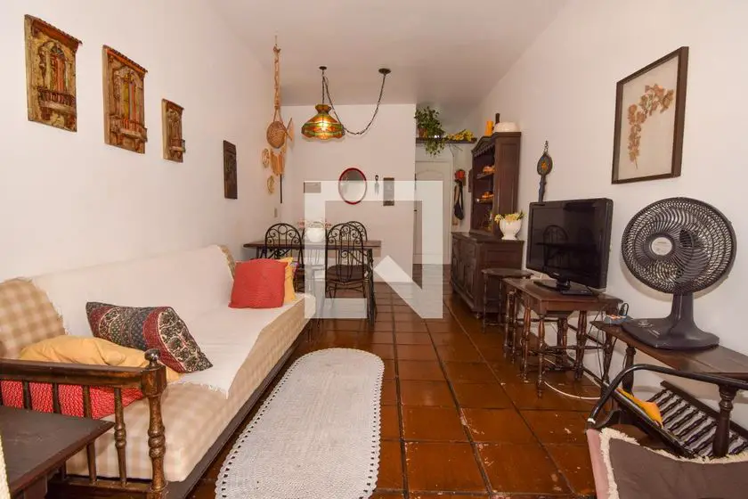 Foto 5 de Apartamento com 1 Quarto para alugar, 49m² em Enseada, Guarujá
