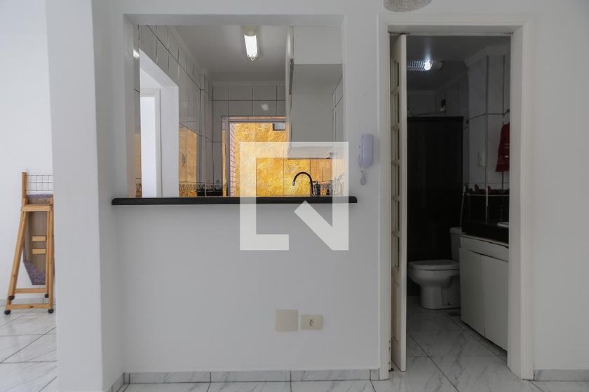 Foto 3 de Apartamento com 1 Quarto para alugar, 64m² em Gonzaga, Santos