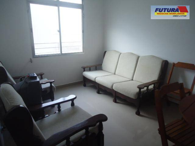 Foto 1 de Apartamento com 1 Quarto para alugar, 50m² em Gonzaguinha, São Vicente