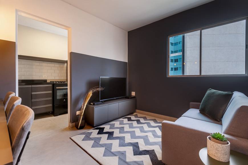 Foto 5 de Apartamento com 1 Quarto para alugar, 32m² em Itaim Bibi, São Paulo