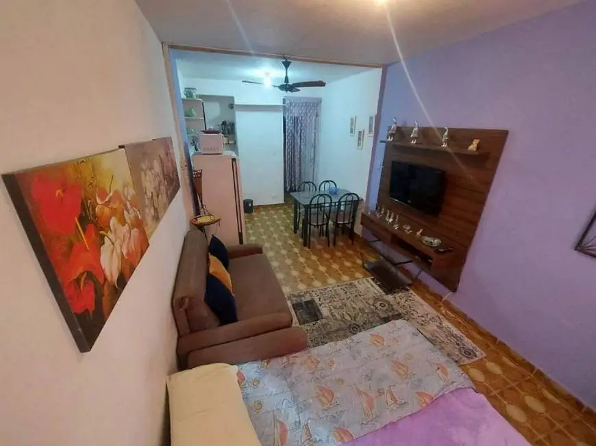 Foto 1 de Apartamento com 1 Quarto à venda, 33m² em Itararé, São Vicente