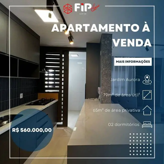Foto 1 de Apartamento com 1 Quarto à venda, 79m² em Jardim Aurora, Sorriso