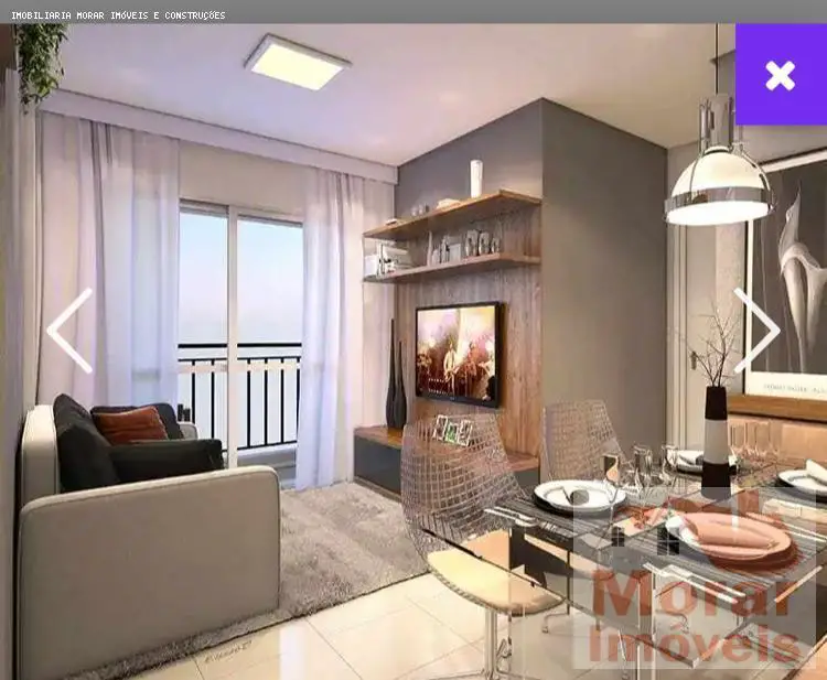 Foto 2 de Apartamento com 1 Quarto à venda, 42m² em Jardim Tupanci, Barueri