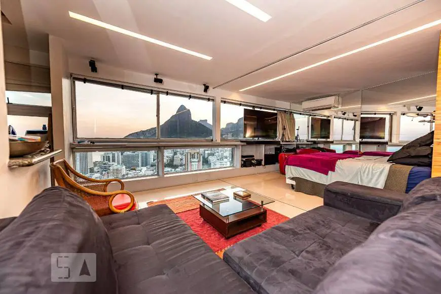 Foto 1 de Apartamento com 1 Quarto para alugar, 58m² em Leblon, Rio de Janeiro