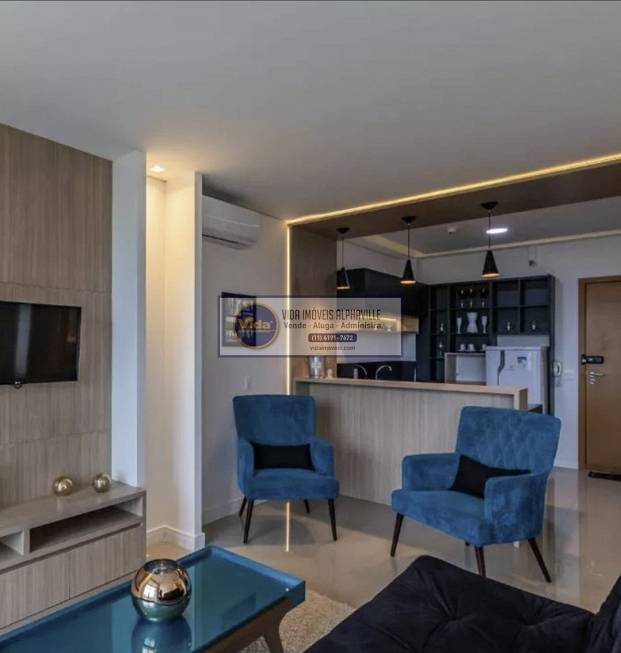 Foto 4 de Apartamento com 1 Quarto para alugar, 45m² em Melville Empresarial Ii, Barueri