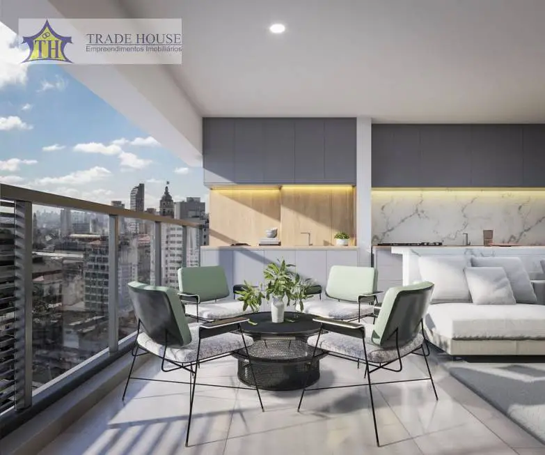 Foto 2 de Apartamento com 1 Quarto para venda ou aluguel, 50m² em Mirandópolis, São Paulo