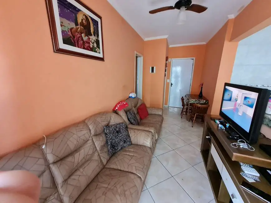 Foto 1 de Apartamento com 1 Quarto à venda, 34m² em Mirim, Praia Grande