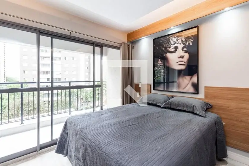 Foto 2 de Apartamento com 1 Quarto para alugar, 32m² em Moema, São Paulo