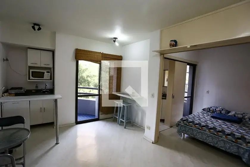 Foto 1 de Apartamento com 1 Quarto para alugar, 32m² em Morumbi, São Paulo
