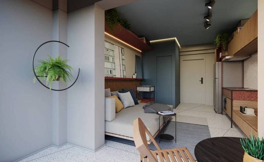 Foto 5 de Apartamento com 1 Quarto à venda, 23m² em Paraíso, São Paulo