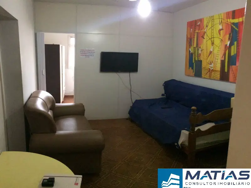 Foto 1 de Apartamento com 1 Quarto para venda ou aluguel, 50m² em Praia do Morro, Guarapari