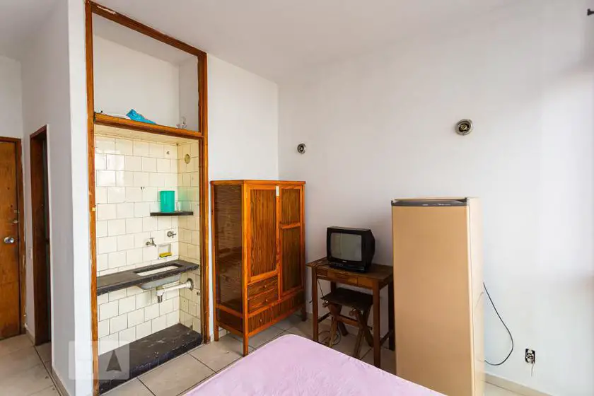 Foto 4 de Apartamento com 1 Quarto para alugar, 25m² em Santo Agostinho, Belo Horizonte
