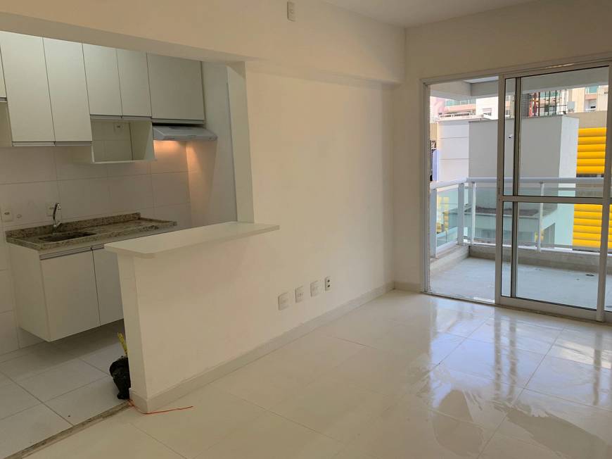 Foto 4 de Apartamento com 1 Quarto para venda ou aluguel, 46m² em Santo Amaro, São Paulo