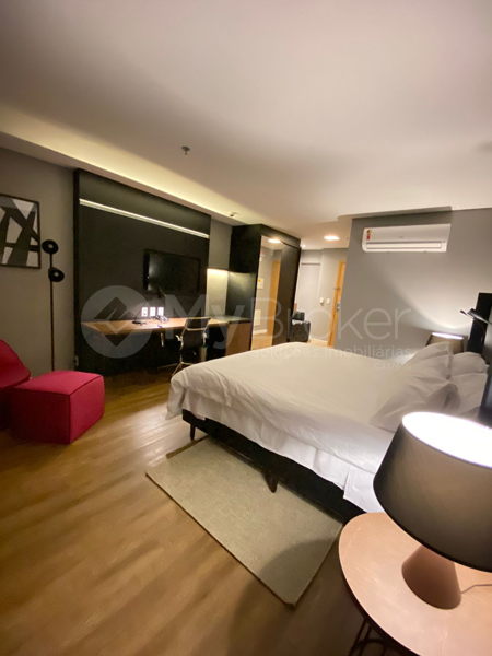 Foto 3 de Apartamento com 1 Quarto para alugar, 32m² em Setor Marista, Goiânia