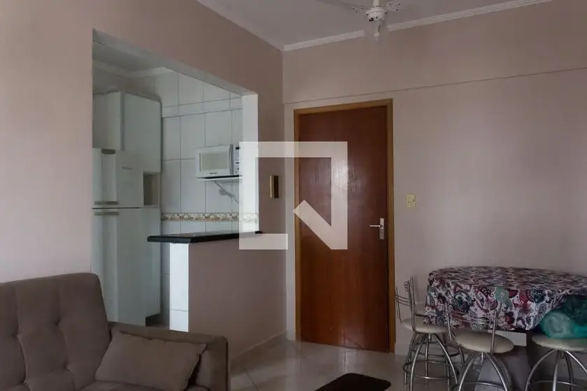 Foto 2 de Apartamento com 1 Quarto para alugar, 71m² em Vila Assunção, Praia Grande