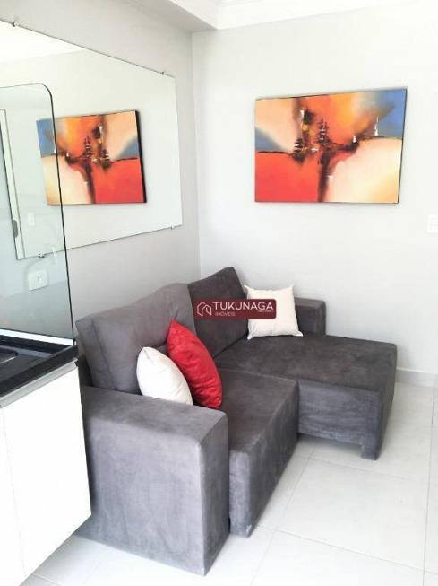 Foto 5 de Apartamento com 1 Quarto para alugar, 36m² em Vila Augusta, Guarulhos