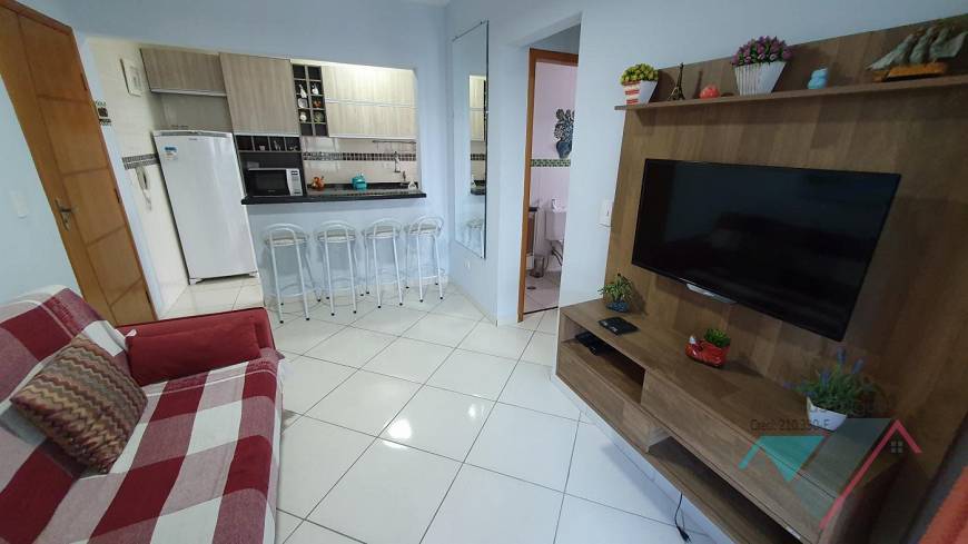 Foto 1 de Apartamento com 1 Quarto à venda, 42m² em Vila Caicara, Praia Grande