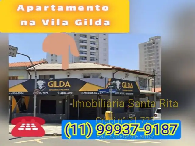 Foto 1 de Apartamento com 1 Quarto para alugar, 45m² em Vila Gilda, Santo André