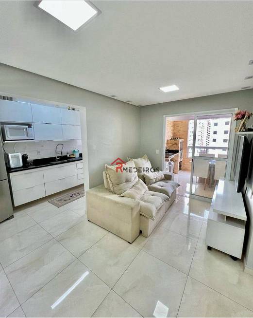 Foto 2 de Apartamento com 1 Quarto à venda, 49m² em Vila Guilhermina, Praia Grande