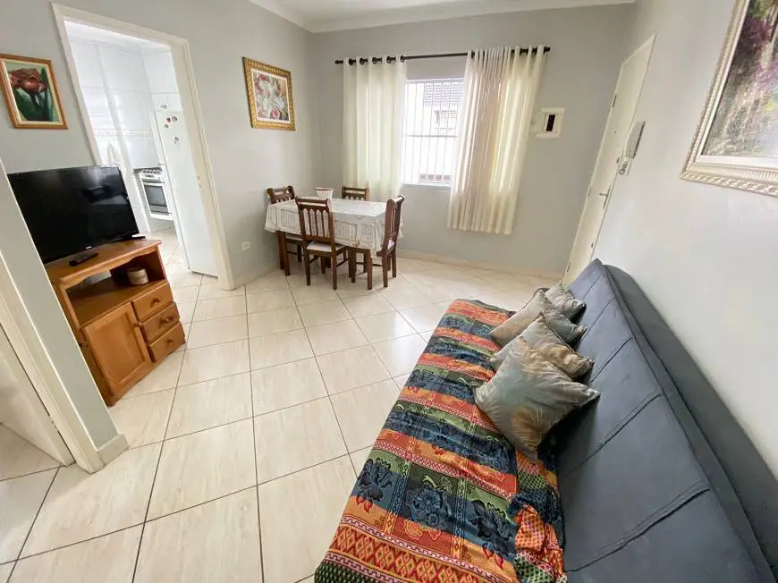 Foto 3 de Apartamento com 1 Quarto à venda, 50m² em Vila Guilhermina, Praia Grande