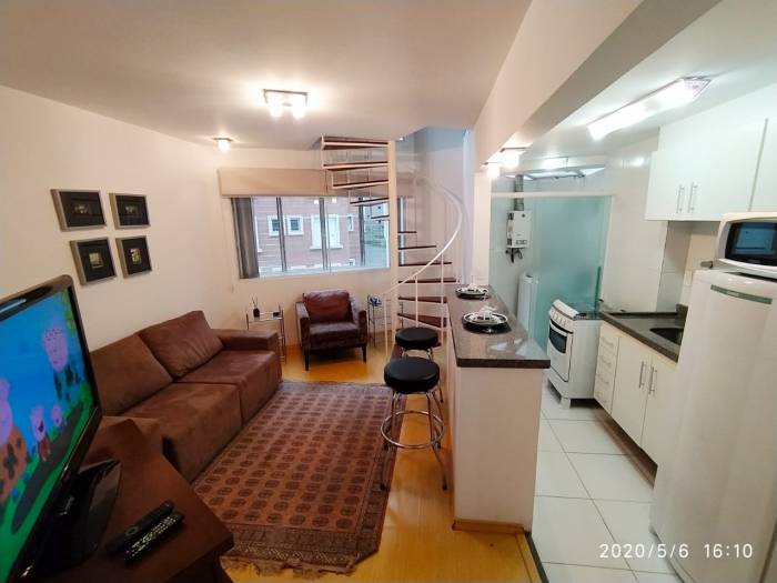 Foto 1 de Apartamento com 1 Quarto à venda, 46m² em Vila Nova Conceição, São Paulo