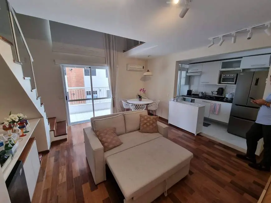 Foto 1 de Apartamento com 1 Quarto para venda ou aluguel, 77m² em Vila Nova Conceição, São Paulo