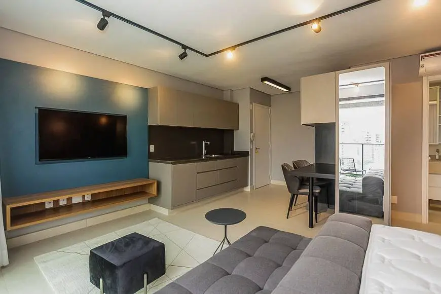 Foto 1 de Apartamento com 1 Quarto para alugar, 40m² em Vila Olímpia, São Paulo