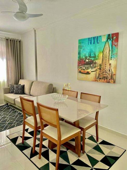Foto 4 de Apartamento com 1 Quarto à venda, 50m² em Vila Tupi, Praia Grande