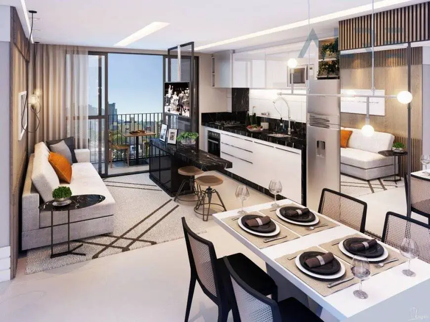 Foto 5 de Apartamento com 2 Quartos à venda, 55m² em Alto da Glória, Curitiba