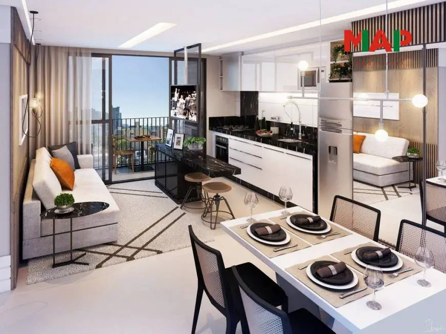 Foto 5 de Apartamento com 2 Quartos à venda, 67m² em Alto da Glória, Curitiba
