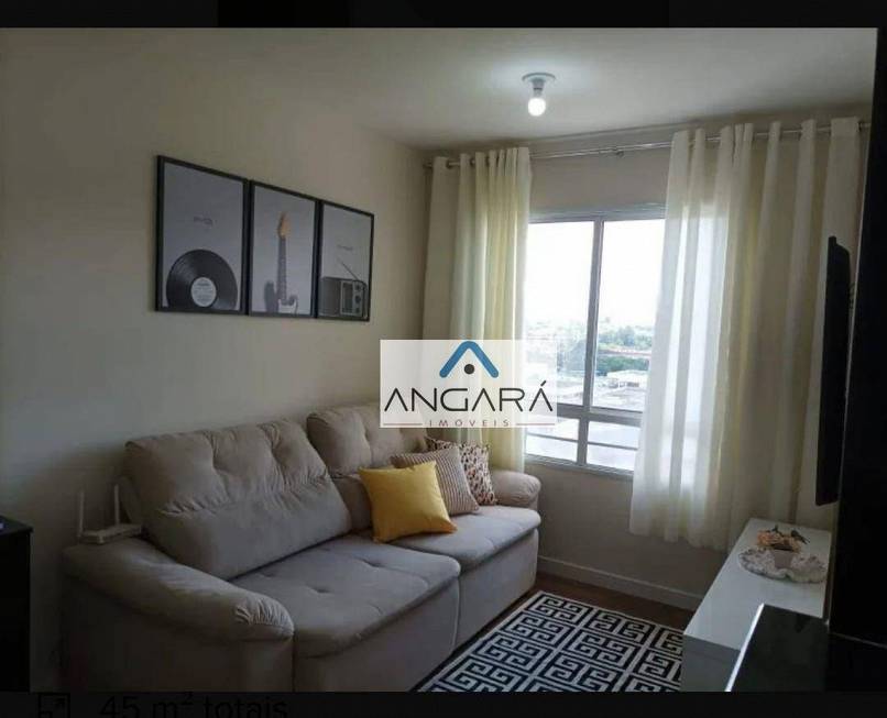 Foto 1 de Apartamento com 2 Quartos à venda, 45m² em Bonsucesso, Guarulhos