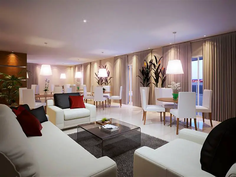 Foto 2 de Apartamento com 2 Quartos à venda, 71m² em Boqueirão, Praia Grande