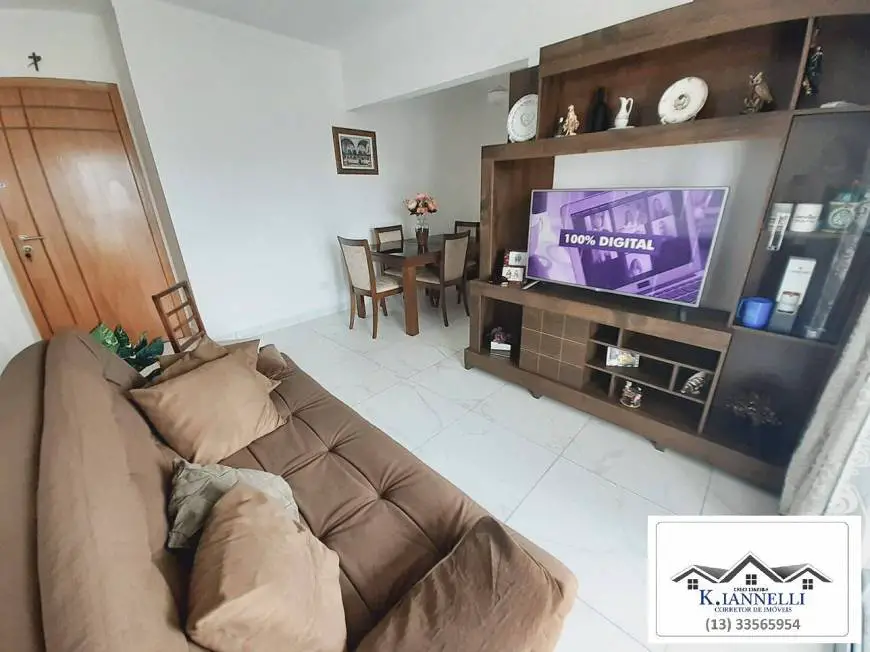 Foto 1 de Apartamento com 2 Quartos à venda, 82m² em Boqueirão, Praia Grande