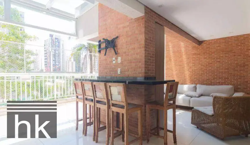 Foto 4 de Apartamento com 2 Quartos para venda ou aluguel, 173m² em Brooklin, São Paulo
