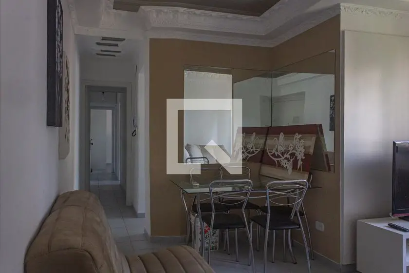 Foto 2 de Apartamento com 2 Quartos para alugar, 60m² em Canto do Forte, Praia Grande
