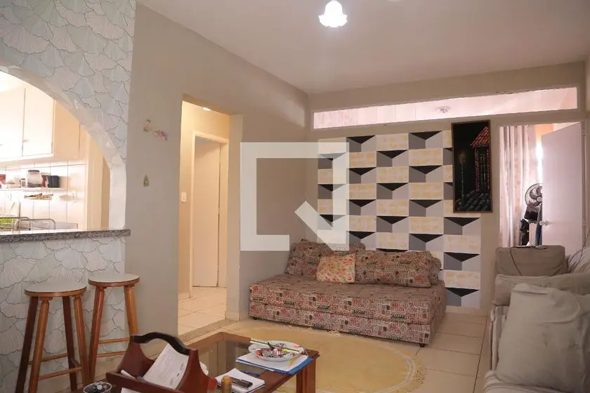 Foto 1 de Apartamento com 2 Quartos para alugar, 63m² em Canto do Forte, Praia Grande