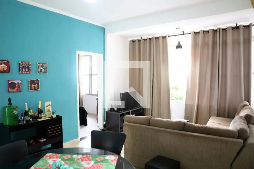 Foto 3 de Apartamento com 2 Quartos para alugar, 70m² em Canto do Forte, Praia Grande
