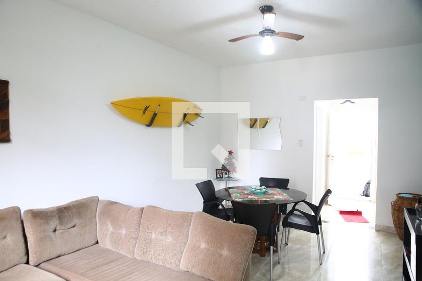 Foto 5 de Apartamento com 2 Quartos para alugar, 70m² em Canto do Forte, Praia Grande