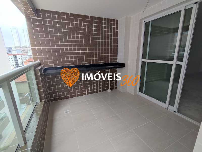 Foto 2 de Apartamento com 2 Quartos à venda, 70m² em Canto do Forte, Praia Grande