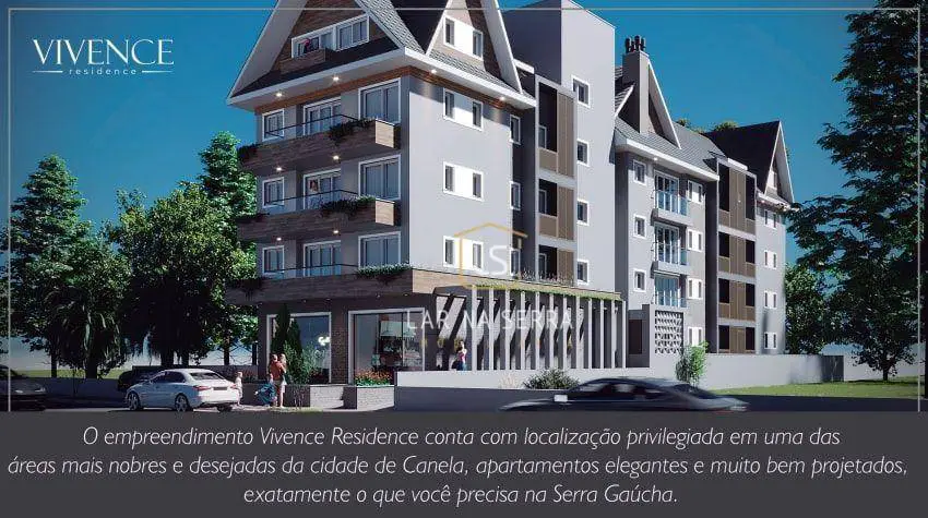 Foto 1 de Apartamento com 2 Quartos à venda, 116m² em Centro, Canela